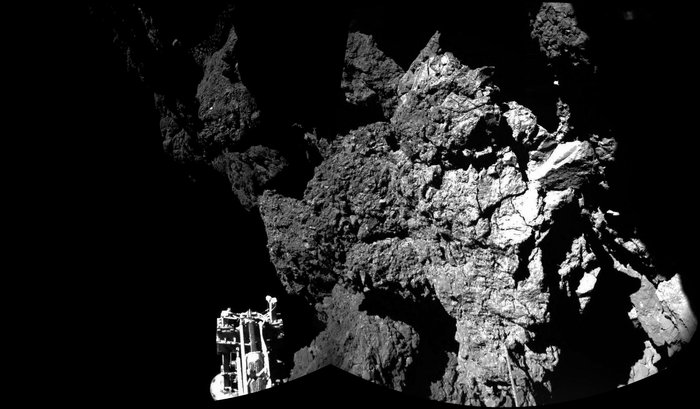 67P/Churyumov-Gerasimenko, El canto de un cometa