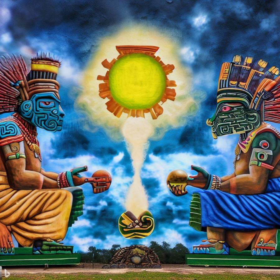 El mito de la creación del mundo y del hombre según los mayas