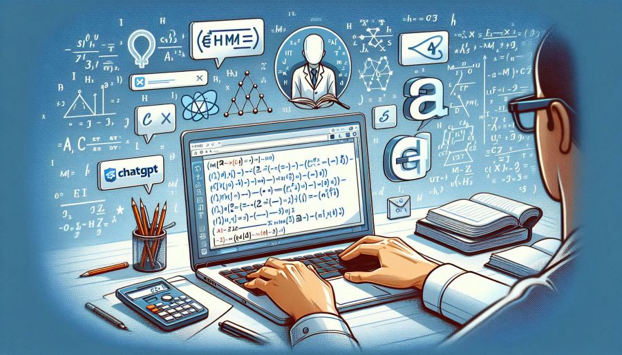 Cómo usar ChatGPT para diseñar exámenes de matemáticas en formato HTML con código LaTeX
